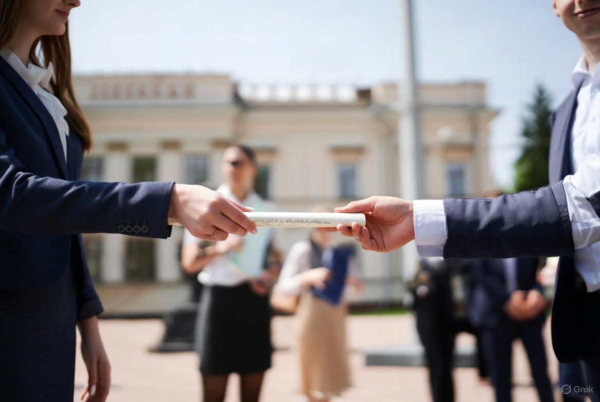 Дипломы колледжа, техникума, среднее образование